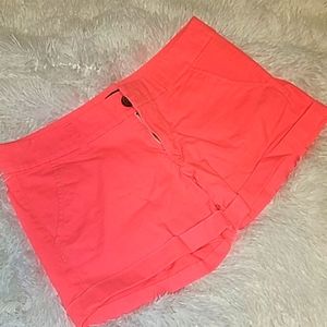 American eagle neon pink midi shorts